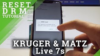 How to Remove DRM from KRUGER & MATZ Live 7s - Reset Certificates