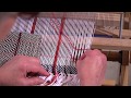 Hemstitching your handweaving at the loom