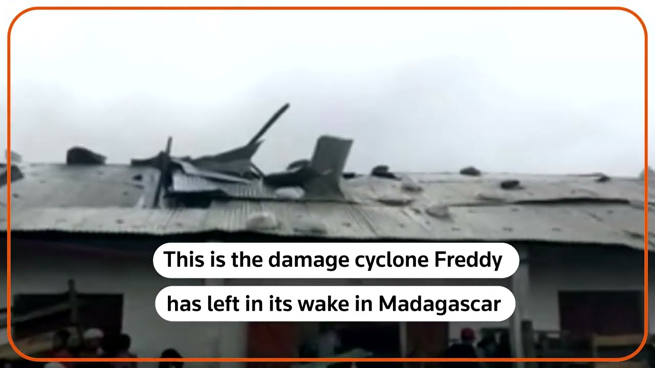 Cyclone Freddy hits Madagascar
