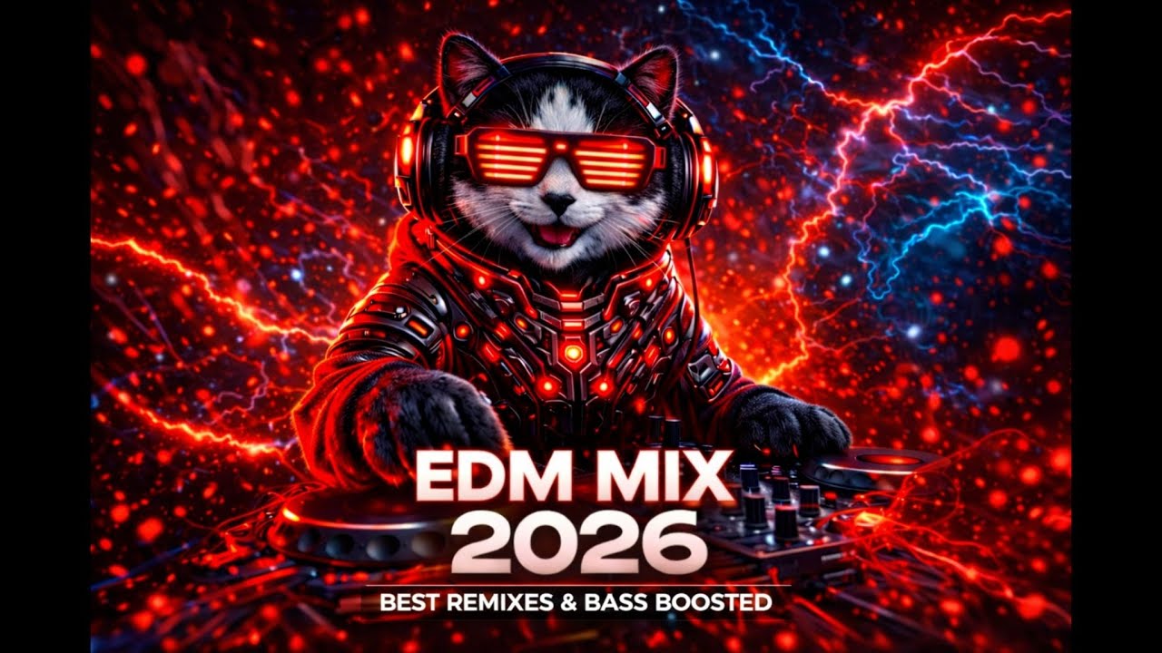EDM Mix 2026 🎧 Bass Boosted Energy | Gaming & Night Drive - YouTube