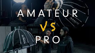 Product Lighting Challenge! Pro vs. Amateur Using LED Lights for Video