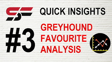 GREYHOUND RACING MARKET FAVOURITES ANALYSIS: Quick Insights Episode 03