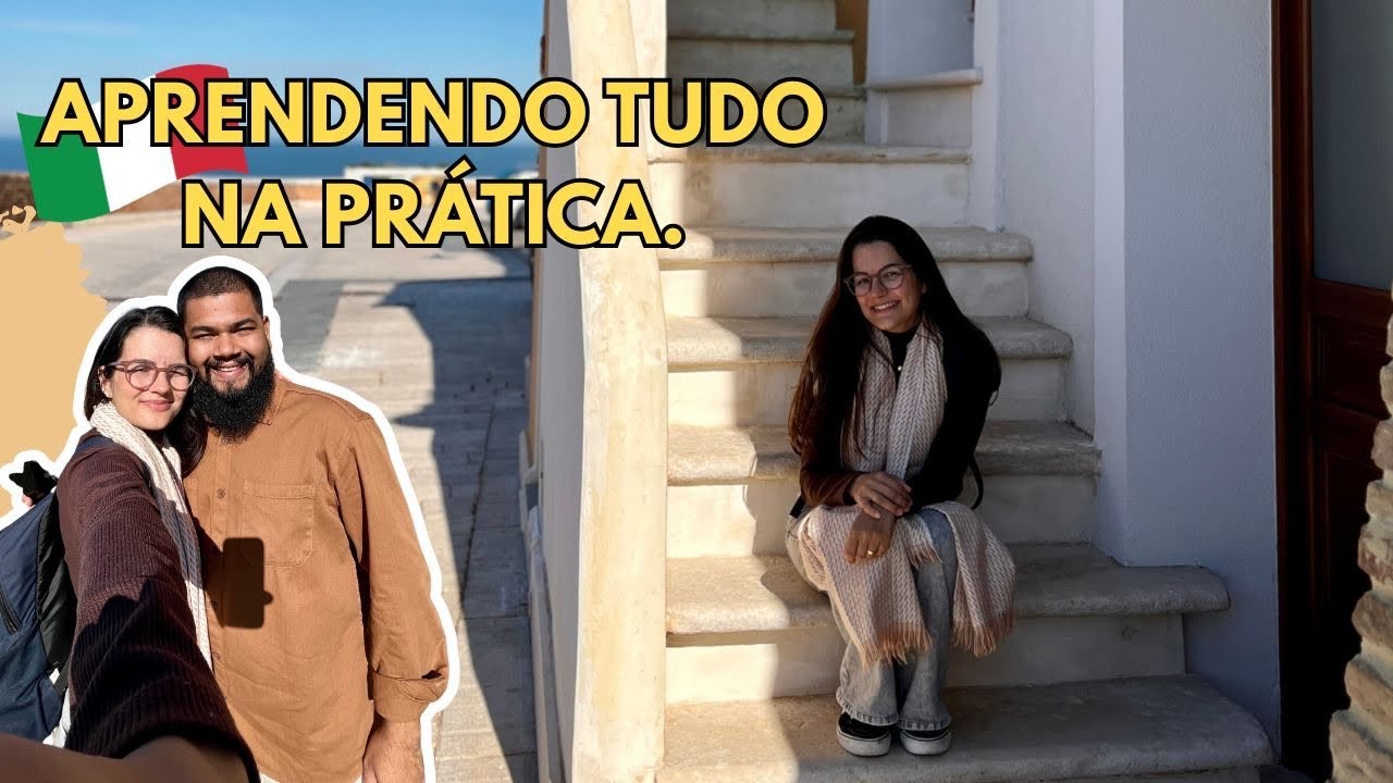 🇮🇹 Corremos com 3 crianças pra pegar o trem, centro histórico de Termoli, tudo fecha ao meio dia