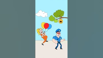 Prank Police: Delete One Part Level 8 #shorts #game #funny #gameplay