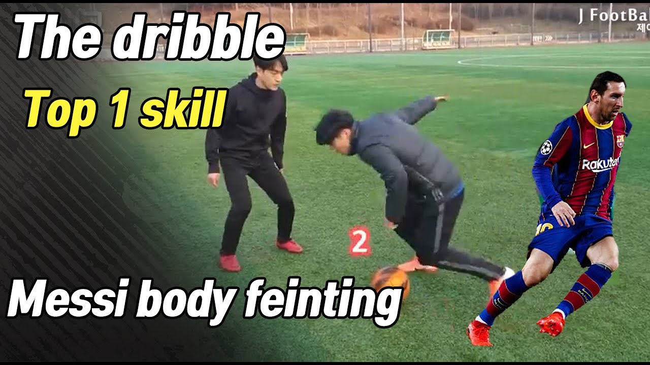 제이풋볼 시그니처 돌파 기술 Top1 메시 바디 페인팅