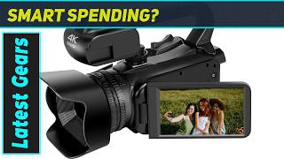 TALIHO 6K Video Camera: Amazing Night Vision Vlogging!