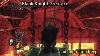 DARK SOUL 2 SOFTS- Black Knight Greataxe Location.