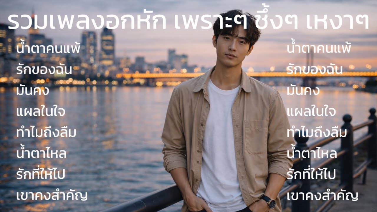 รวมเพลงอกหัก เพราะๆ ชึ้งๆ เหงาๆ มาแรง 2026