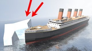 TİTANİK VS BUZ DAĞI! (Parçalama Simulator) screenshot 5
