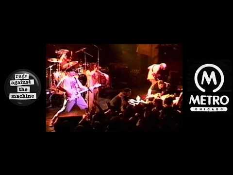 RAGE AGAINST THE MACHINE "Fistful of Steel" @ Metro in Chicago on October 26, 1993