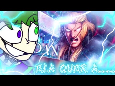[ELA QUER A MARRETADA DO THOR?] Dan - SEQUENCIA DO THOR (Marvel) |  Feat. MHRap | REACT