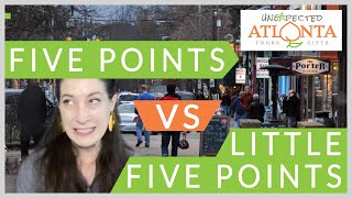 Five Points vs. Little Five Points: A Battle for Atlanta's Hippest Neighborhood