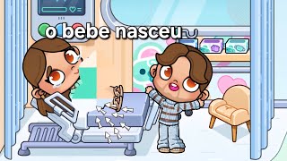 Nosso bebê nasceu no avatar world 