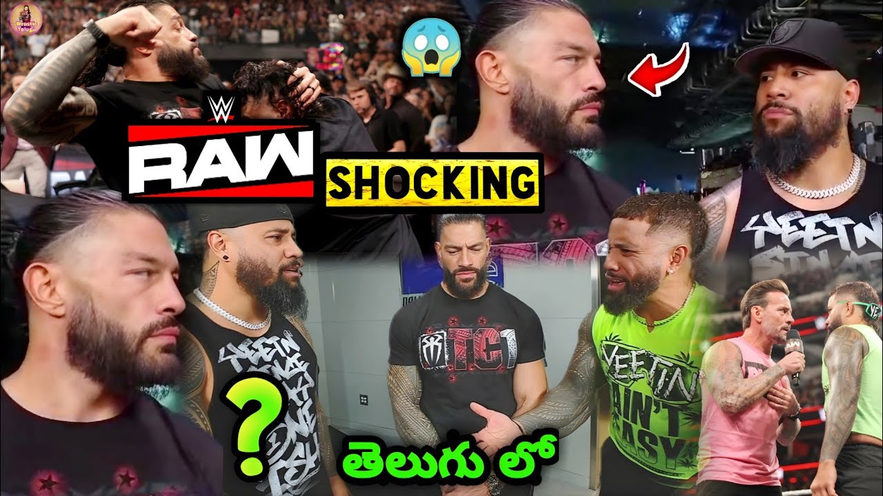 🔥 Roman Reigns ATTACKS Bronson Reed Backstage | Full Segment | WWE Raw Highlights Today 🔥