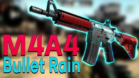 CS:GO - M4A4 | Bullet Rain - Gameplay HD (Counter-Strike Global Offensive)