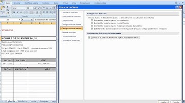 Como habilitar las macros en Microsoft Office Excel 2007