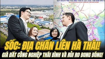 THÁI BÌNH HÓA RỒNG? 📢 Giải Mã Cơn Sốt KCN LIÊN HÀ THÁI và Bài Toán Vàng Của TIỀN HẢI!