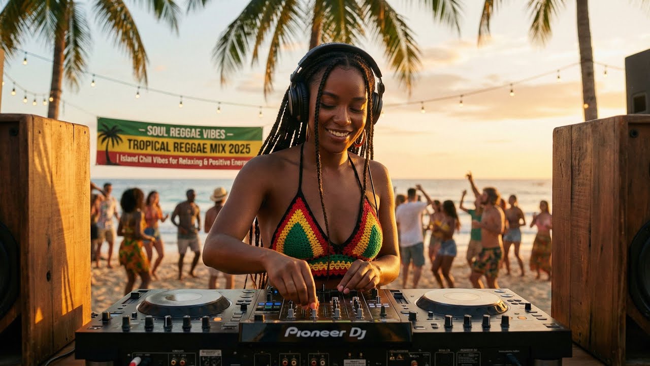 Soul Reggae Vibes – Tropical Reggae Mix 2025 | Island Chill Vibes for ...