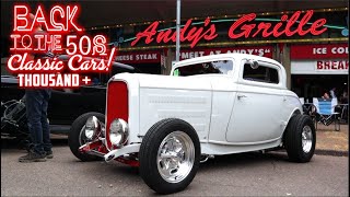 BACK TO THE 50S!!! 10,000 CLASSIC CARS! - Hot Rods, Street Rods, Classic Car Show, Muscle Cars 2023.