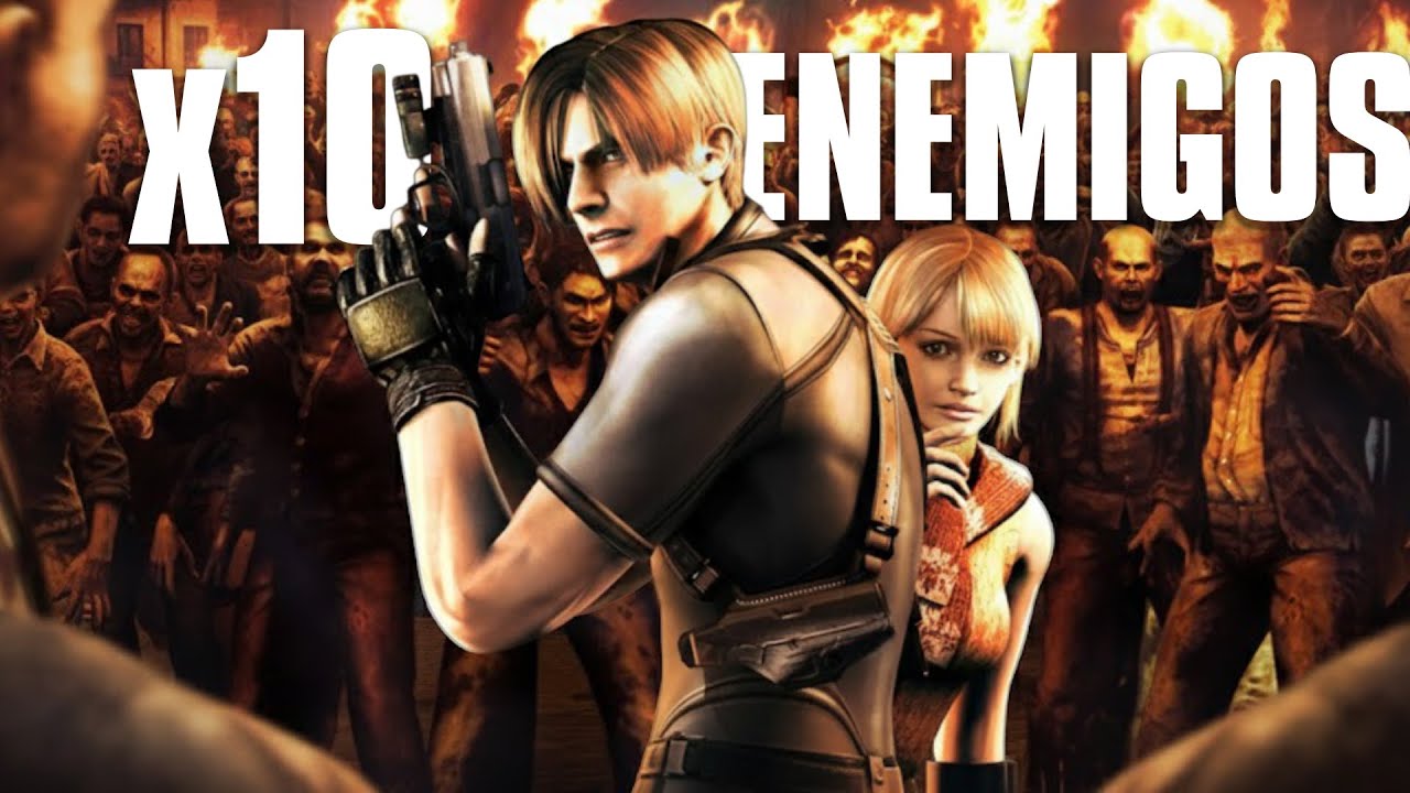 Multiplique x 10 Los enemigos de Resident evil 4 (Bajenle al sol) - YouTube