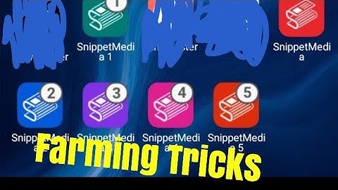 Snippet media Farm tricks