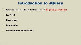 01 JQuery Tutorial for Beginners   1   Introduction | Computer Monk 🔴