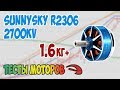 SunnySky Edge Racing R2306 2700kv - обзор и тест тяги