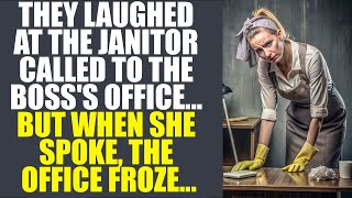 They Laughed At The Janitor Called To The Boss
