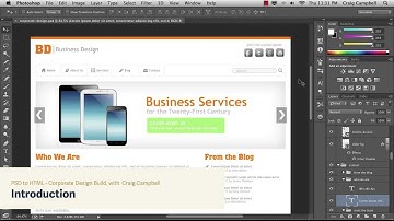 PSD to HTML -- Corporate Design Build: Introduction