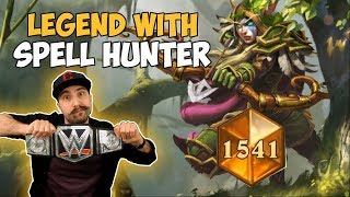 Hearthstone: Legend With Spell Hunter