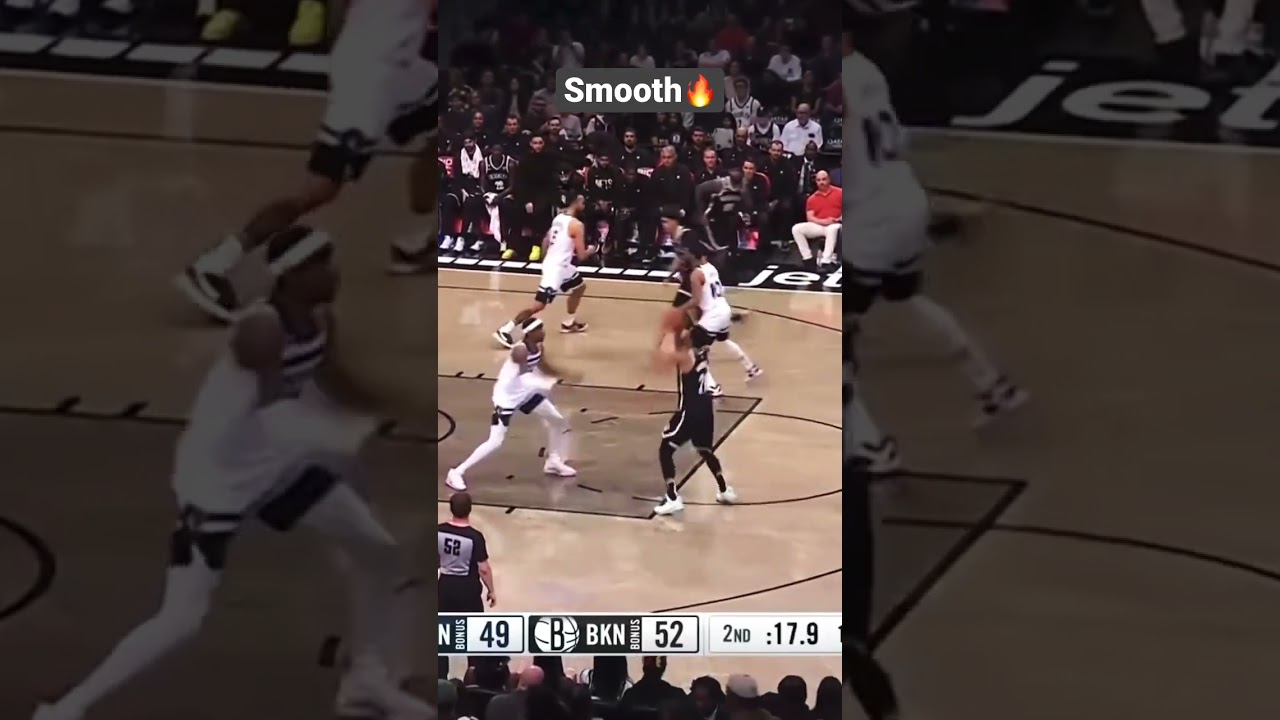 Spencer Dinwiddie smooth move🔥 #shorts #basketball #nba #sports #ballislife #k