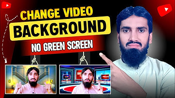 How To Change Any Video Background ( No Green Screen ) In Mobile | Change Video Background