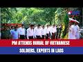 PM attends burial of Vietnamese soldiers, experts in Laos