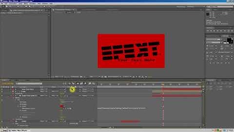 [3DVIETPRO] Hướng dẫn làm một số dạng intro trên after effect