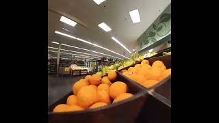 test insta 360 Go at the grocery store.