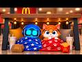 Nos Escondimos en MCDONALD'S para una PIJAMADA SECRETA!