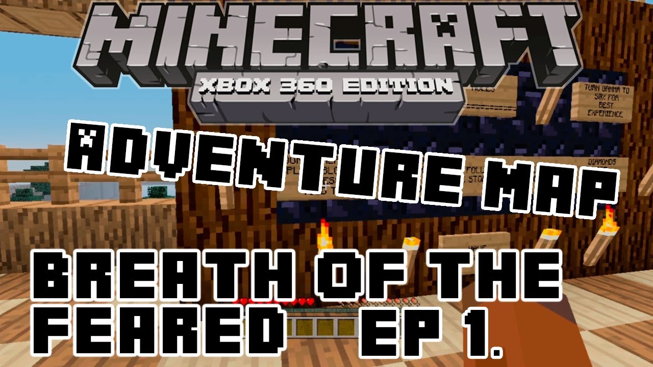 Minecraft Xbox 360: Adventure map: Breath Of The Feared - Ep. 1