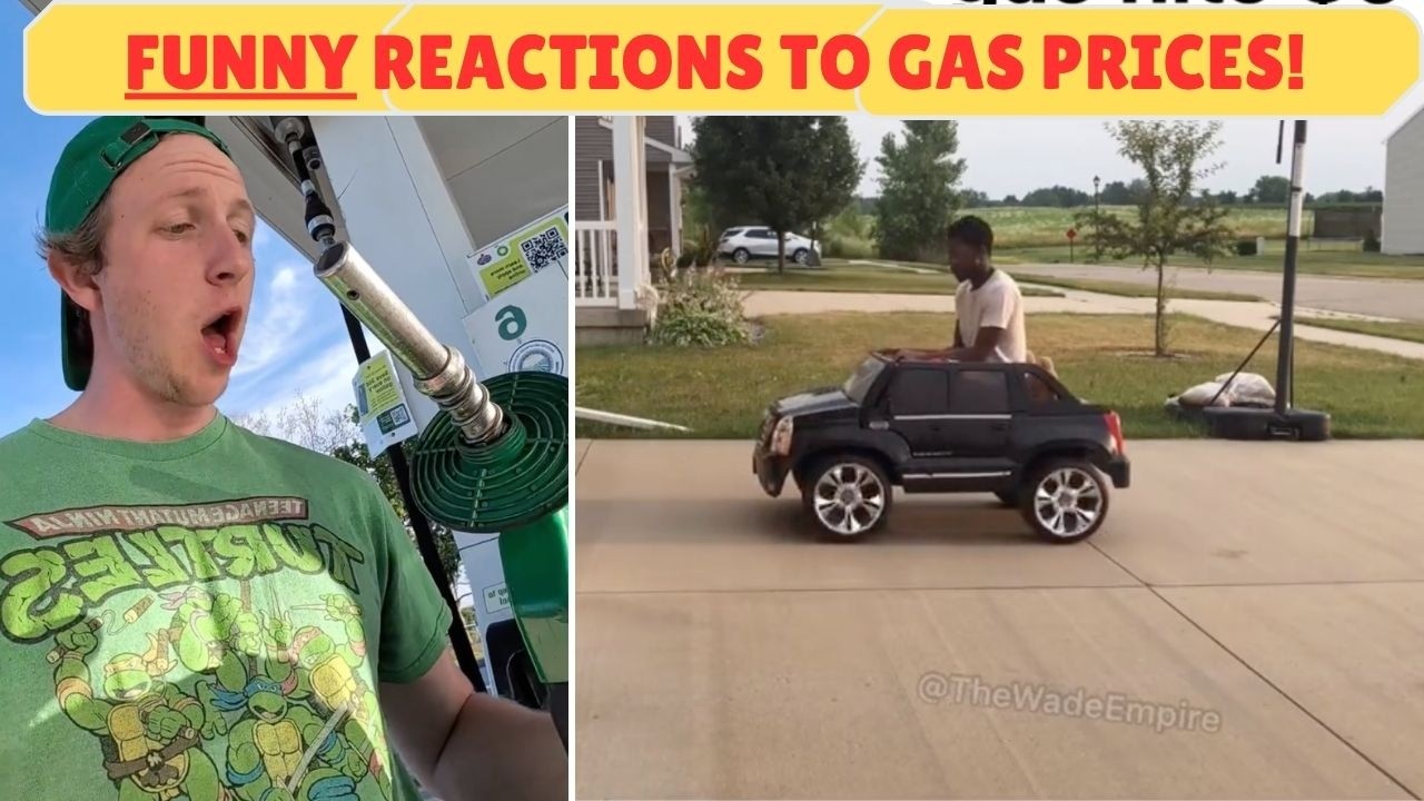 Americans' HILARIOUS Reactions to SOARING GAS PRICES! - YouTube