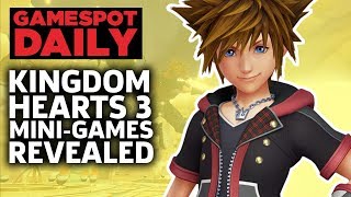 Kingdom Hearts 3 Mini-Games Revealed - GameSpot Daily