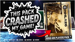 This pack is so big it CRASHED MY GAME?! | NHL 26