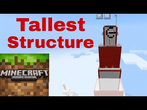 World's Tallest Structure in Minecraft - YouTube