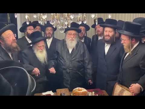 המקובל רבי איטשא מאיר מארגענשטערן המשפיע רבי ניסן דוד קיוויאק און המשפיע רבי פנחס בונקר שליט"א