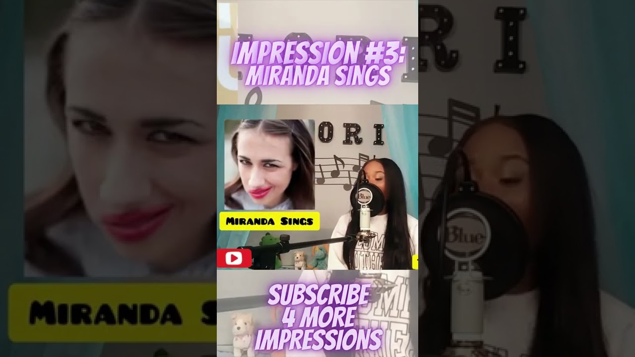 #MirandaSings