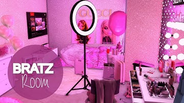 BRATZ THEMED VANITY ROOM | FURNITURE CC FOLDER + CLUTTER CC FOLDER DOWNLOAD | THE SIMS 4