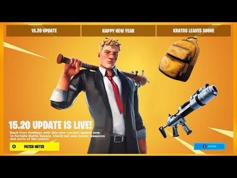 Fortnite Update 1 15 20 New Fortnite Update 15 20 The Fortnite Guide