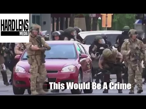 The Police are Slashing Tires Just.. For Fun it Looks Like? | Hard Lens Media