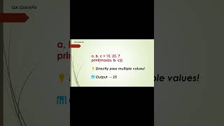 ⚡ Python Trick You Didn’t Know! | Find Biggest Number Fast 🚀