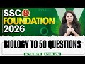 SSC Science Class 2026 | Biology Top 50 Questions | SSC Science Important Question | By Muskan Mam
