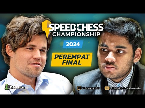 Magnus Carlsen vs Arjun Erigaisi, Pecatur No 1 India | Pemenang akan bertemu Hans di Semifinal #SCC