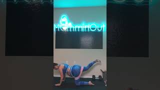 Exercise: Booty Band Quadruped Hip Extension | Mommin'Out Pre & Post-Natal Resistance Training